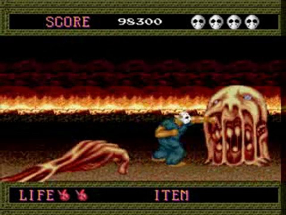 Splatterhouse (PCE) - No Death Walkthrough - Part 3