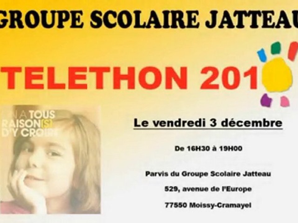Téléthon Jatteau le 3/12/2010