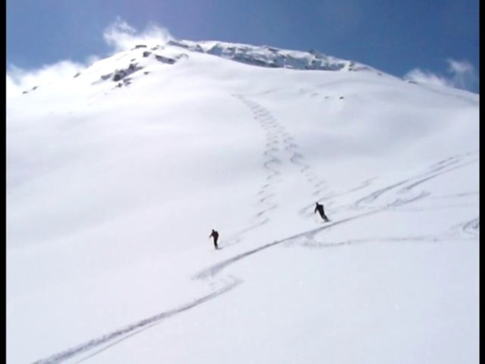 poudreuse en Silvretta - Tyrol - Autriche