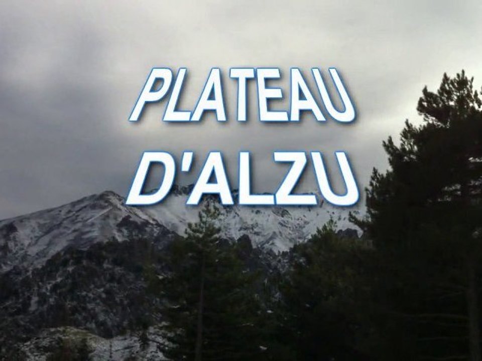 le plateau d'alzu, corse