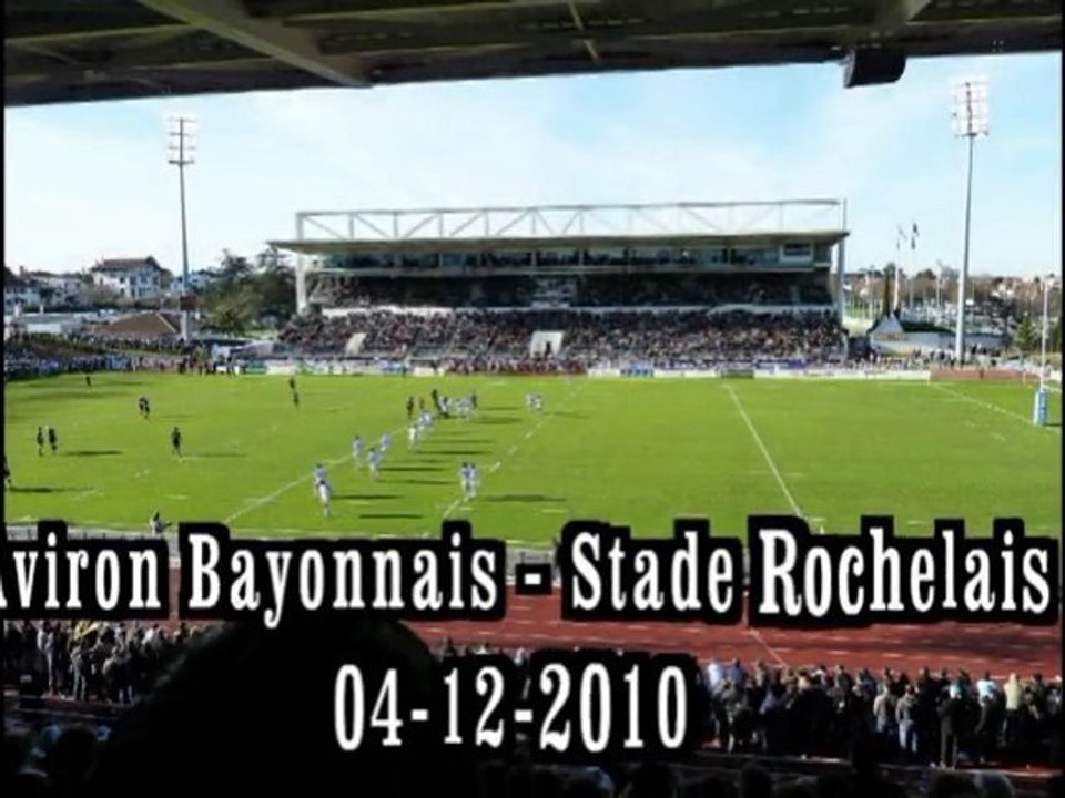 Aviron Bayonnais - Stade Rochelais (04-12-2010)