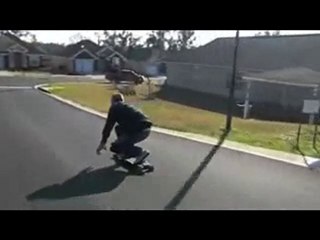 Brutal Longboard Wipeout