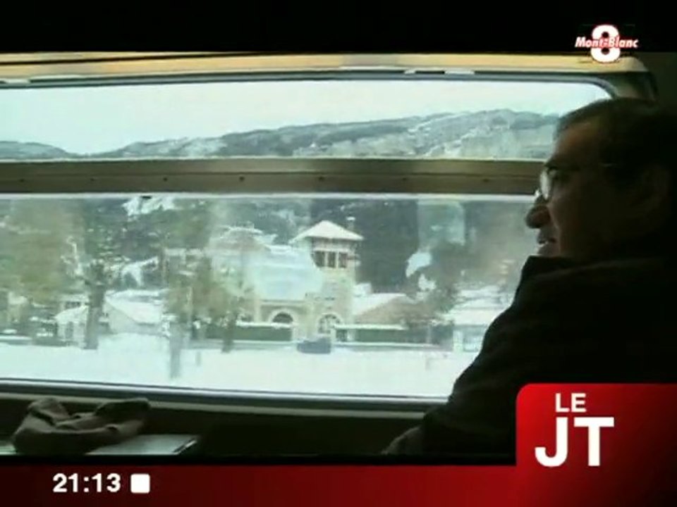 La ligne du Haut-Bugey en service (Annecy)