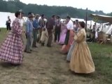 Gettysburg Civil War Reenactment, Confederate Camp Dance