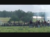 Gettysburg Civil War Reenactment, John Reynolds leads the