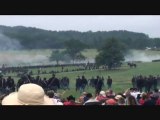 Gettysburg Civil War Reenactment, Confederate Army begins
