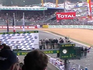 Départ 24h du mans 2010