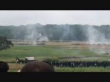 Gettysburg Civil War Reenactment, John Reynolds leads the