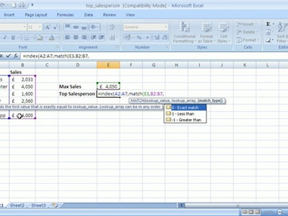 Lookup Values on Columns to the Left in Microsoft Excel