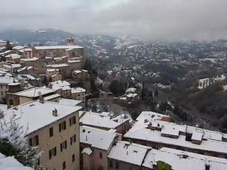 Perugia - la prima neve