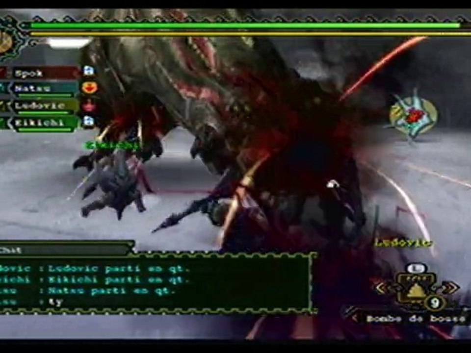 Monster Hunter tri - Deviljho in 5min 05sec