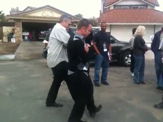 River Dancing - Fun at the bus tour!