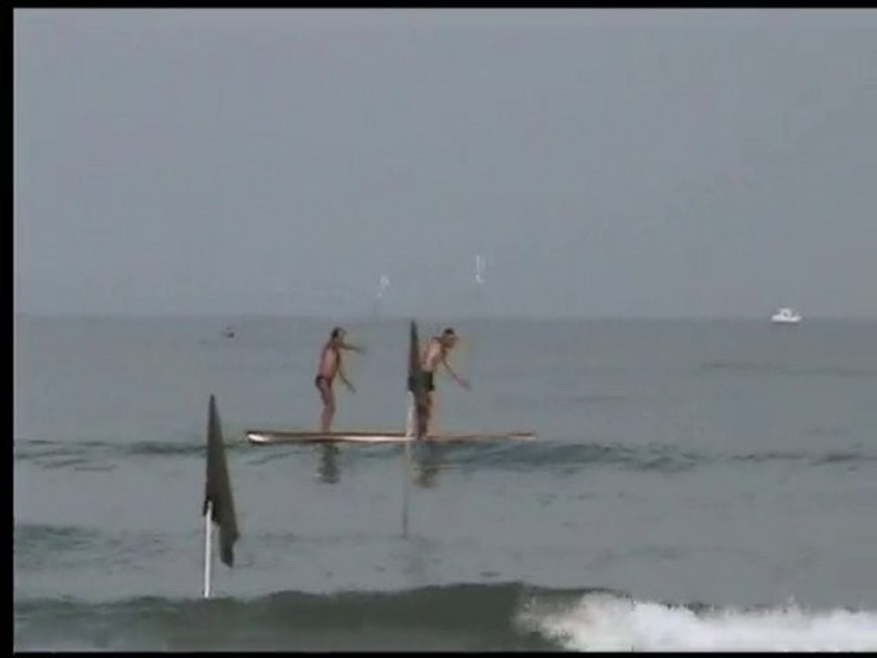 Canoe with two