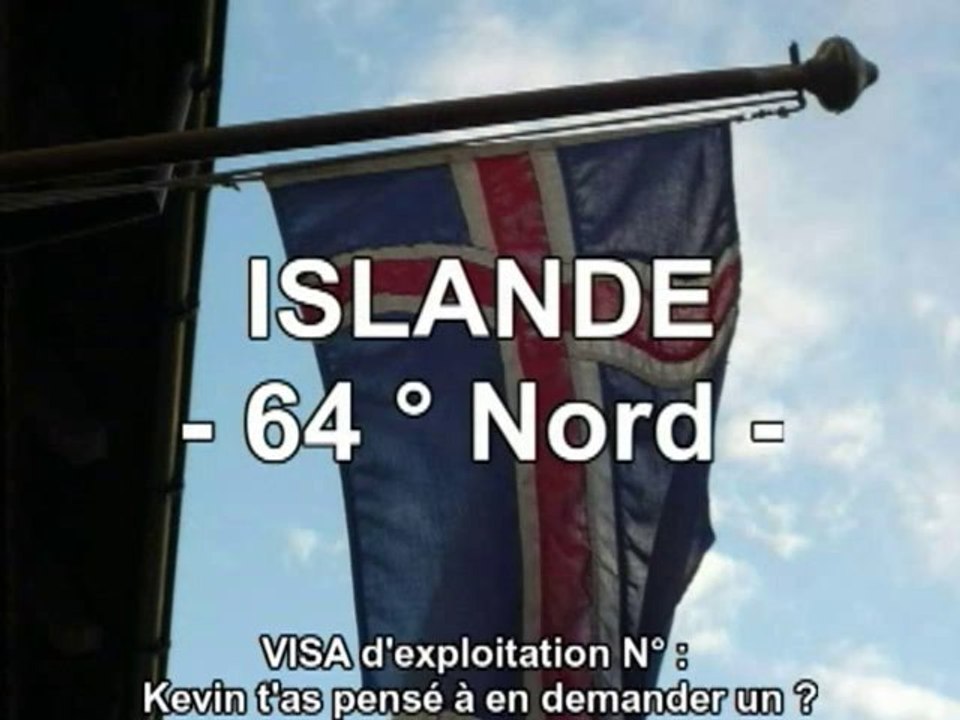 ISLANDE  64° Nord
