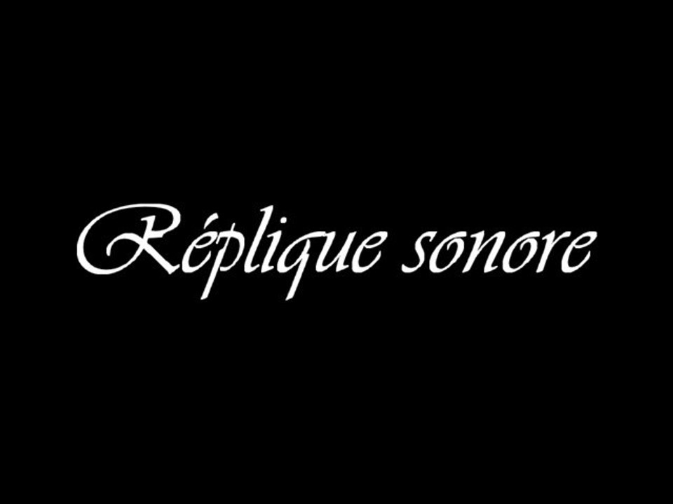 réplique sonore