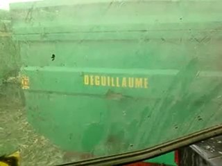 JOHN DEERE 1075 + SAME 110CH + Benne DEGUILLAUME 8T