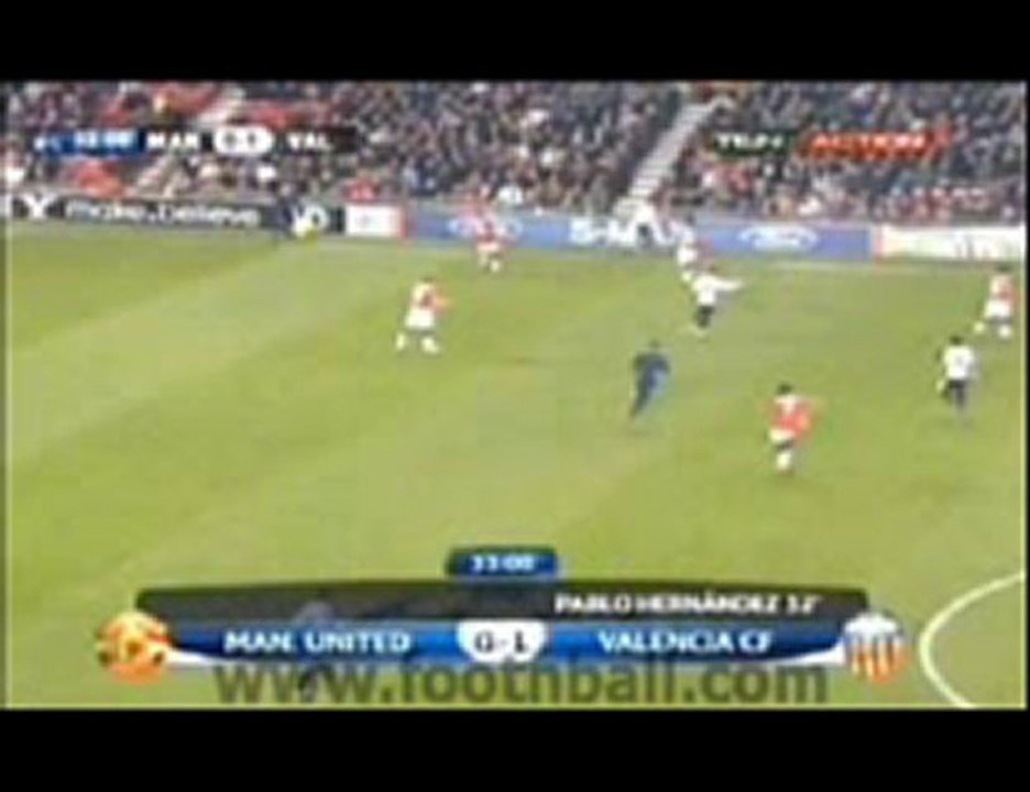 All goals match Valence vs Manchester United 1-1