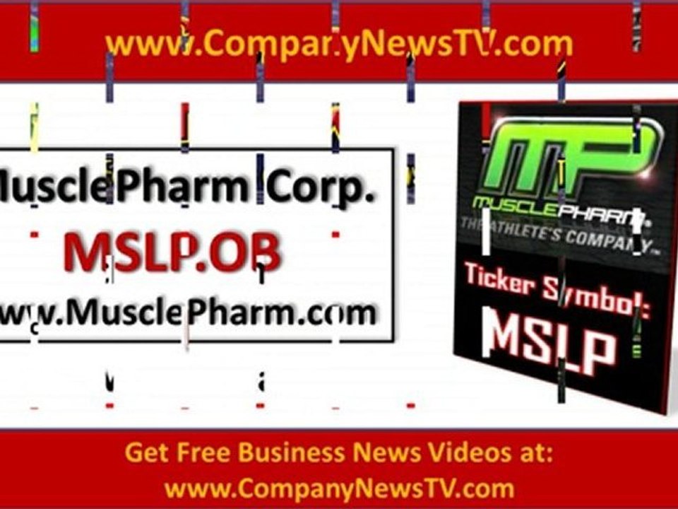 Video News: (MSLP) MusclePharm Product To Hit Shelves of Vi