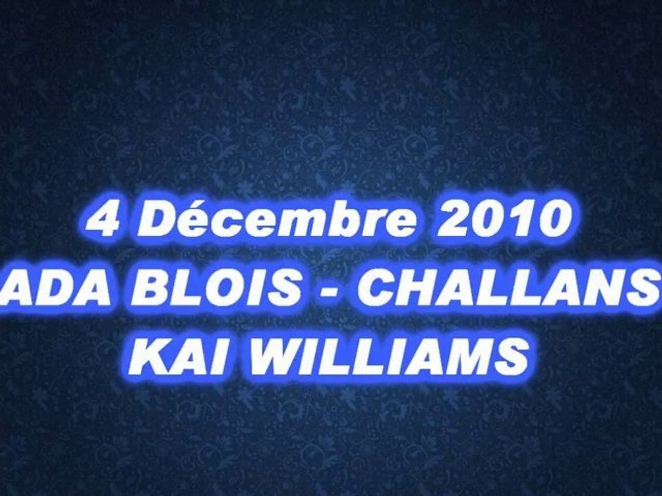 Actions du match Kai Williams  ADA Blois - Challans