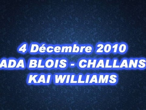 Actions du match Kai Williams ADA Blois - Challans
