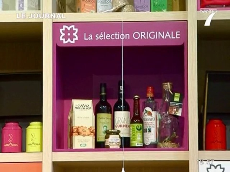 Un magasin dans une chapelle à Nantes