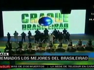 Fútbol brasileño premia a Roberto Carlos y a Ronaldo