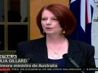 Primera Ministra australiana califica de "irresponsable" a Wikileaks