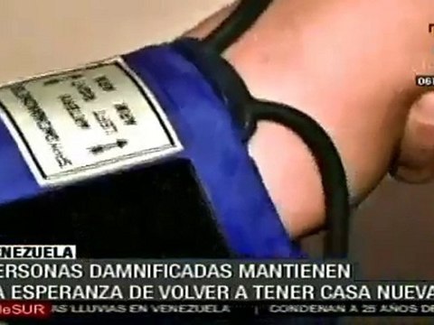 Damnificados venezolanos se organizan para hacer frente a la tragedia