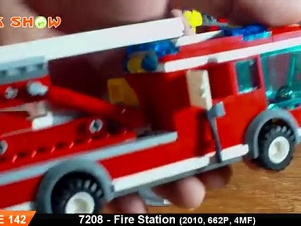 LEGO City Fire Station Review : LEGO 7208