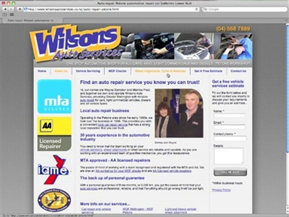 Wheel alignment Petone tyres car batteries Lower Hutt Welli