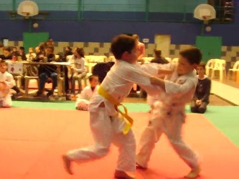 5 décembre 2010 : 1ère compétition de judo de Justin