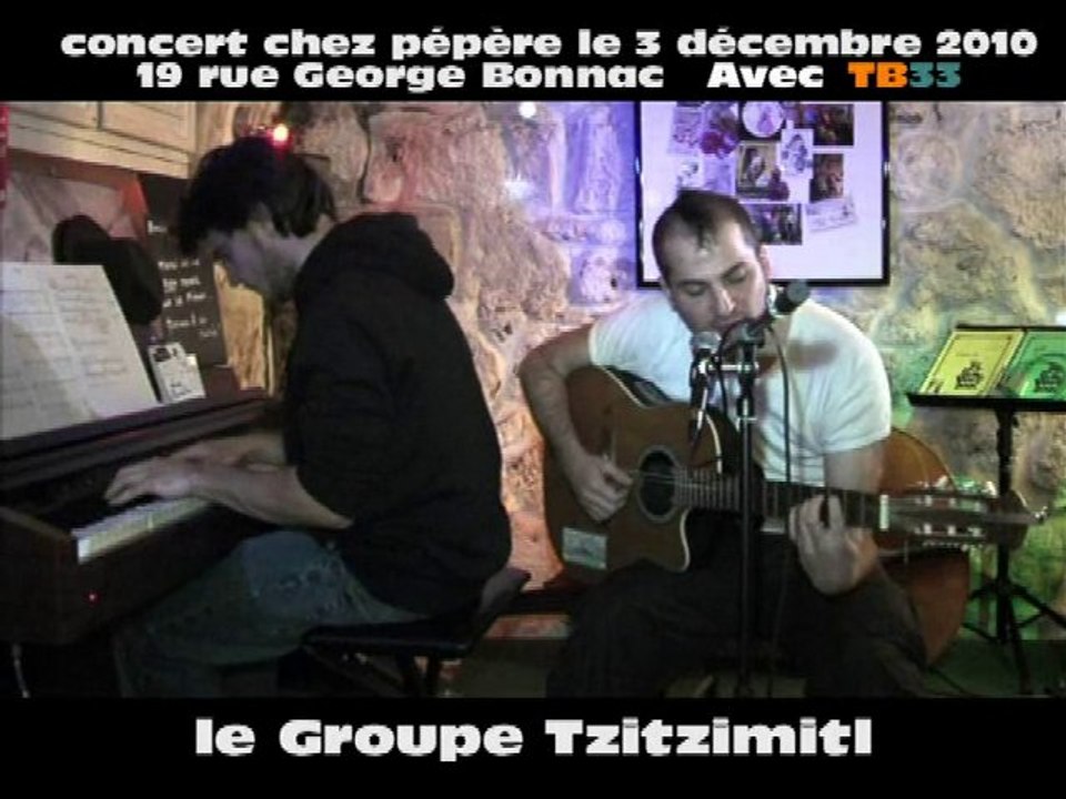 concert chez pépère le vendredi 3 décembre 2010