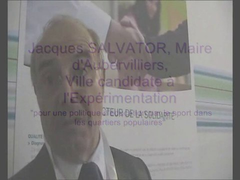 Jacques Salvator, Maire d'Aubervilliers