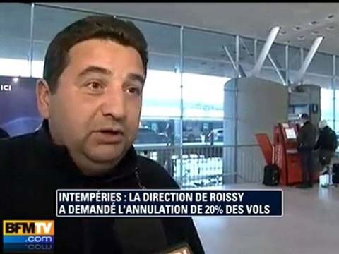 Intempéries : 20 % des vols annulés à Roissy
