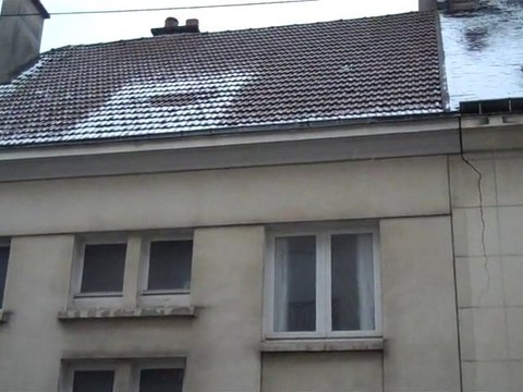 Mercredi, 13 heures: premiers flocons de neige à Beauvais