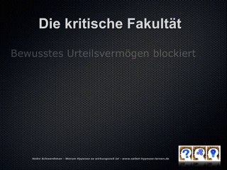 Darum ist Selbsthypnose / Hypnose so wirkungsvoll