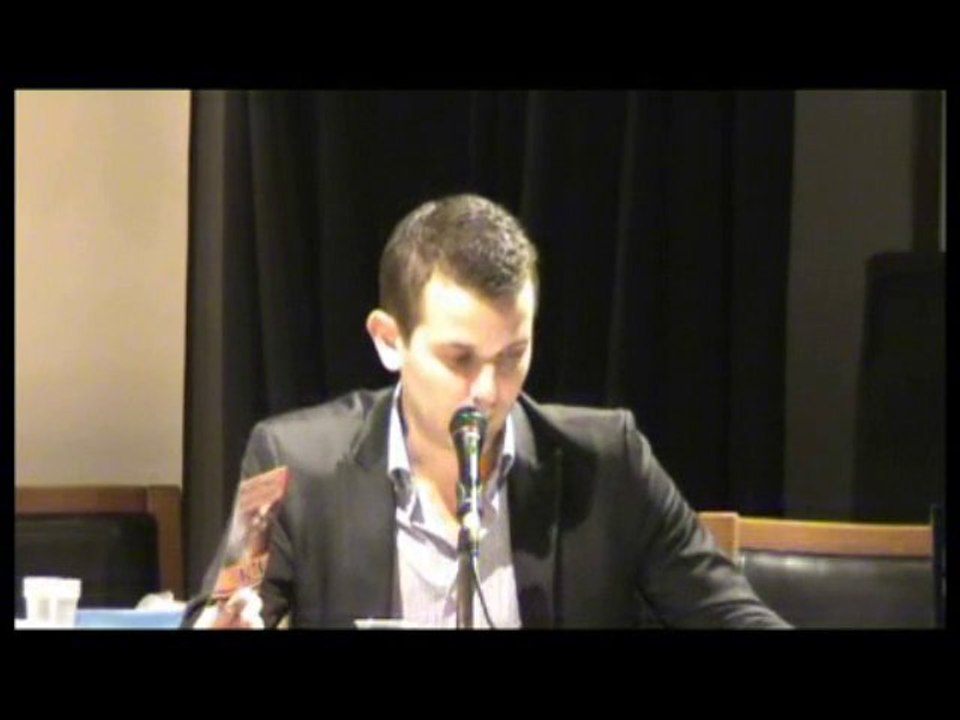 Conférence de Christophe Bentz sur les jeunes du MPF