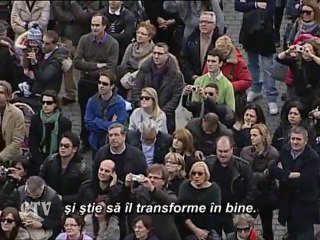 Papa: Neprihănita spune: Încredeţi-vă în Isus el vă va salva