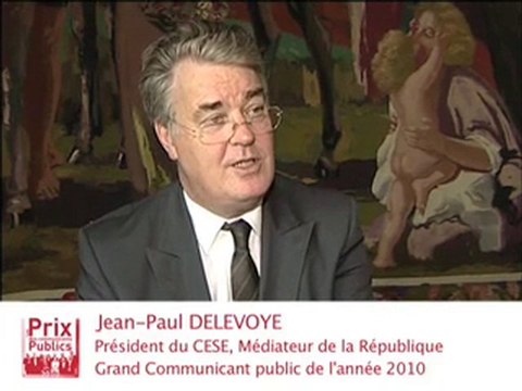 Jean-Paul DELEVOYE Prix des Communicants publics 2010