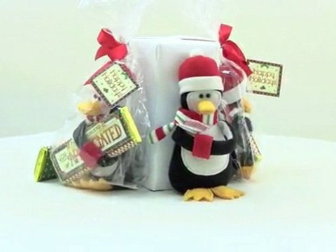 Penguin Plush With Chocolate Bar Item # VP-2835
