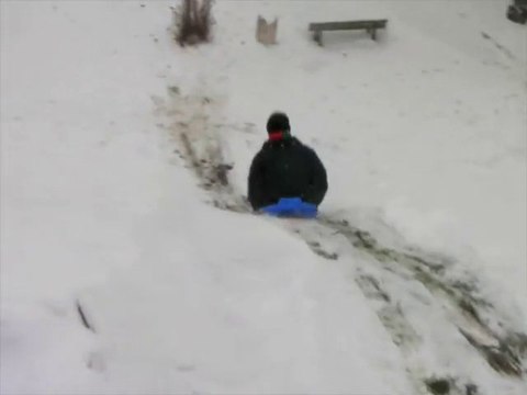 Vervins : de la neige, encore et encore