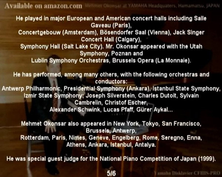 W. A. Mozart Fantasia in D min K.397 by Mehmet Okonsar