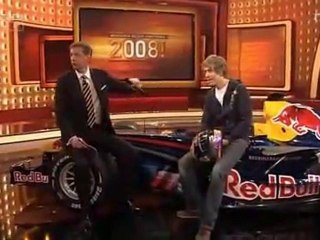 Sebastian Vettel at a German TV Show 2009