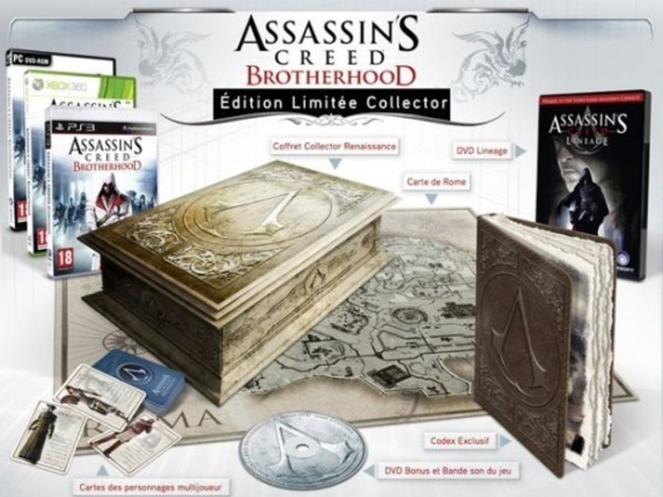 [UNBOXING] Assassin's Creed Brotherhood Codex Edition