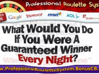 Roulette System Best - Roulette System Secret