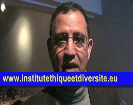 K Hamdani parle du séminaire Le dialogue des éthiques