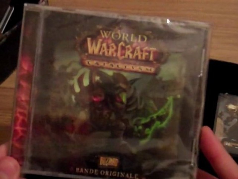 Unboxing World of Warcraft Cataclysm édition Collector
