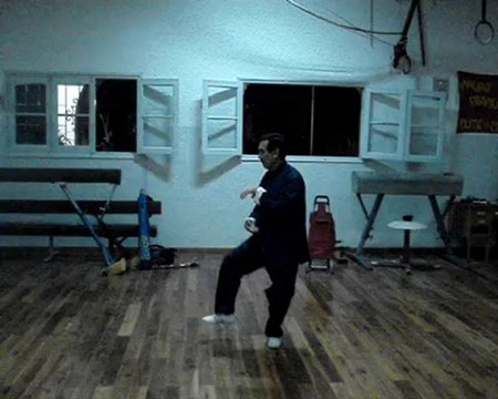 北京学堂太极拳套路。 Běijīng Xuétáng Tàijíquán Tàolù.