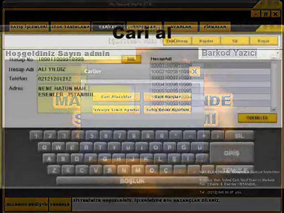 maypos perakende otomasyon sistemi tanıtım videosu