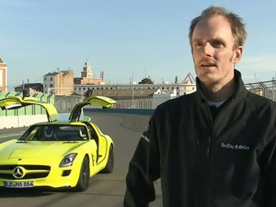 Mercedes-Benz SLS AMG E-Cell - Deutsch